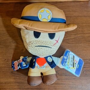 NWT Murder Mystery 2 Sherrif Plushie Roblox Devseries Exclusive Virtual Code